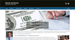Desktop Screenshot of barnestaxservice.com